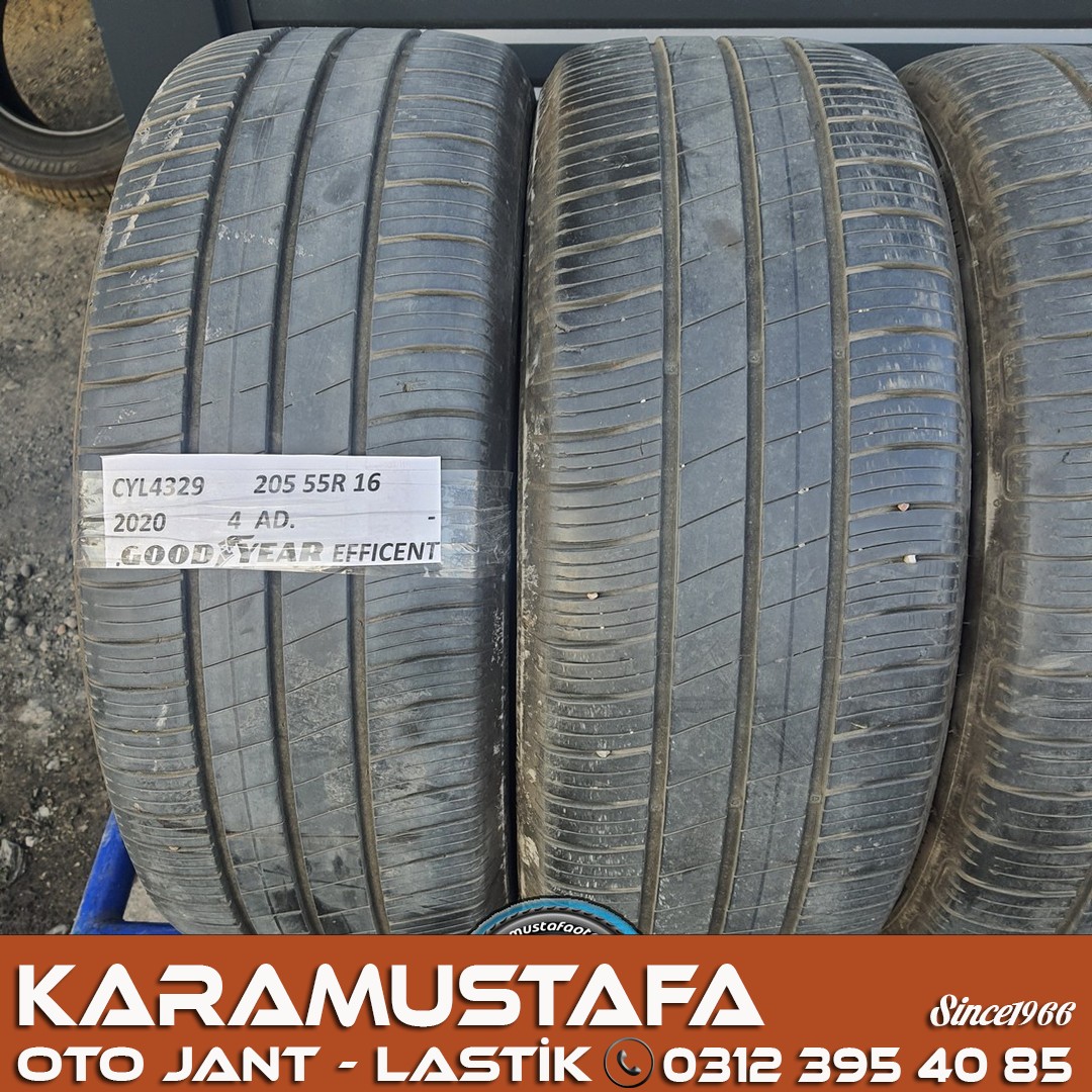 205 55 R 16 GOODYEAR EGP 91V * 2020 * 4 ADET * CYL4329 **