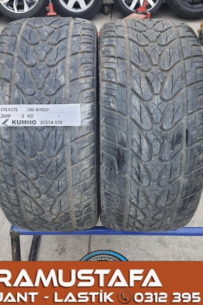 295 40 R 20 KUMHO ECSTA STX * 2008 * 2 ADET * CYL4375 **