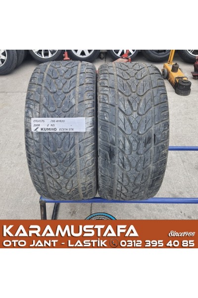 295 40 R 20 KUMHO ECSTA STX * 2008 * 2 ADET * CYL4375 **