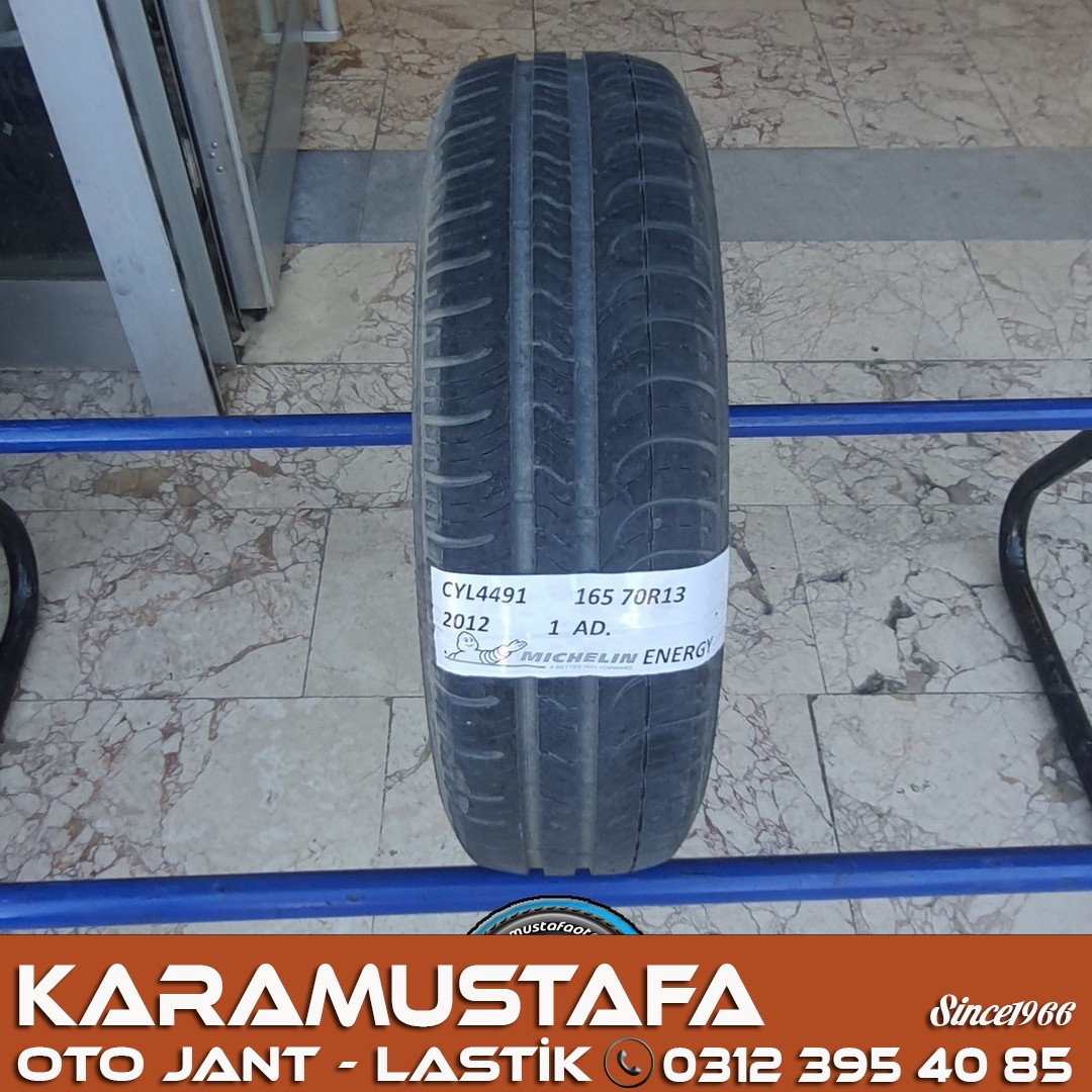 165 70 R 13 MICHELIN ENERGY 79T * 2012 * 1 ADET * CYL4491