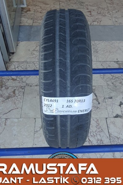 165 70 R 13 MICHELIN ENERGY 79T * 2012 * 1 ADET * CYL4491 **