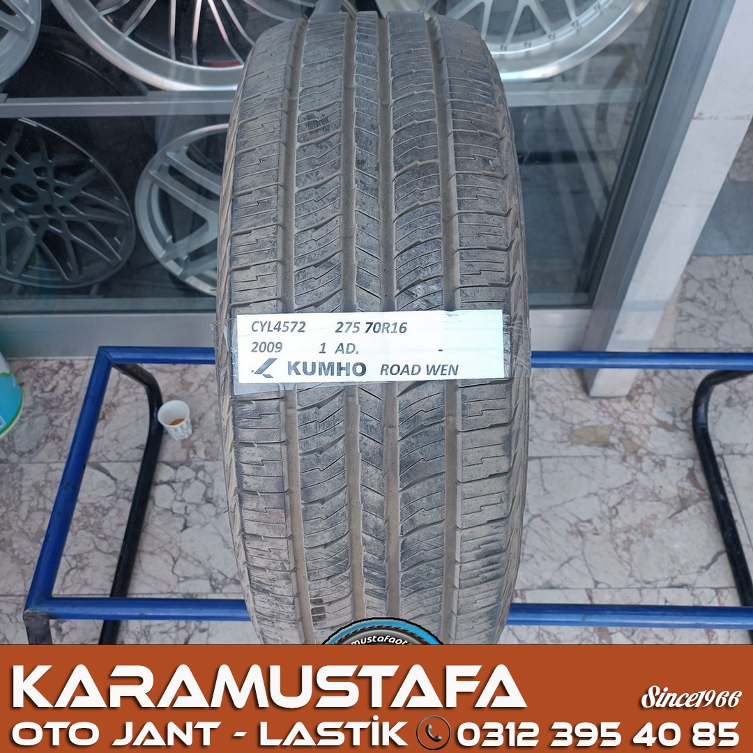 275 70 R 16 KUMHO ROAAD WIEN * 2009 * 1 ADET * CYL4572