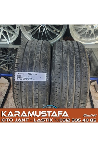 235 45 R 18 PIRELLI P7 * 2019 * 4 ADET * CYL4672 **
