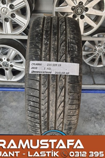 235 50 R 19 BRIDGESTONE DUELER HP * 2010 * 1 ADET * CYL4866 **