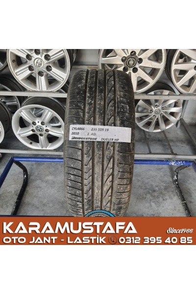 235 50 R 19 BRIDGESTONE DUELER HP * 2010 * 1 ADET * CYL4866 **