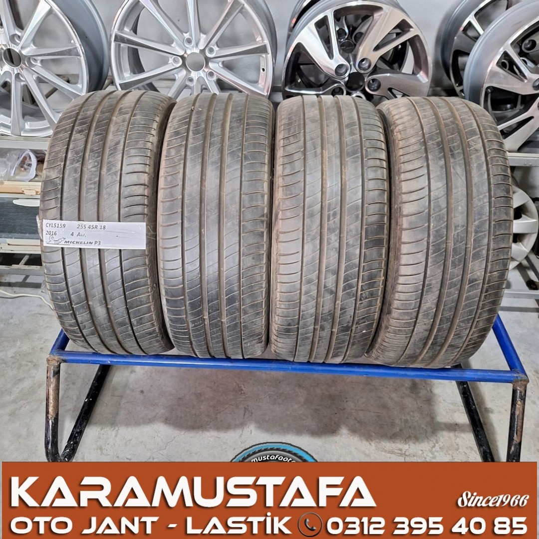 255 45 R 18 MICHELIN PRIMACY3 99Y * 2016 * 4 ADET * CYL5159 **