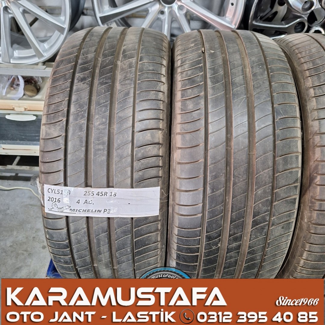 255 45 R 18 MICHELIN PRIMACY3 99Y * 2016 * 4 ADET * CYL5159 **
