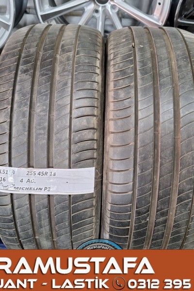 255 45 R 18 MICHELIN PRIMACY3 99Y * 2016 * 4 ADET * CYL5159 **
