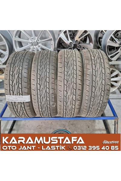 215 65 R 16 CONTINENTAL CCC LX2 102H * 2019 * 4 ADET * CYL5171 **