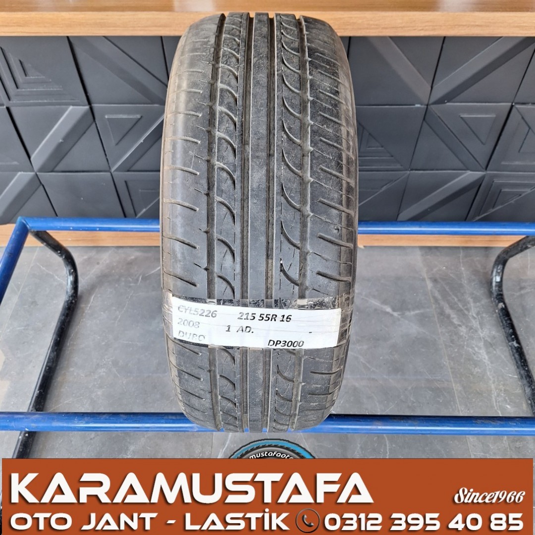 215 55 R 16 DURO DP3000 93V * 2008 * 1 ADET * CYL5226