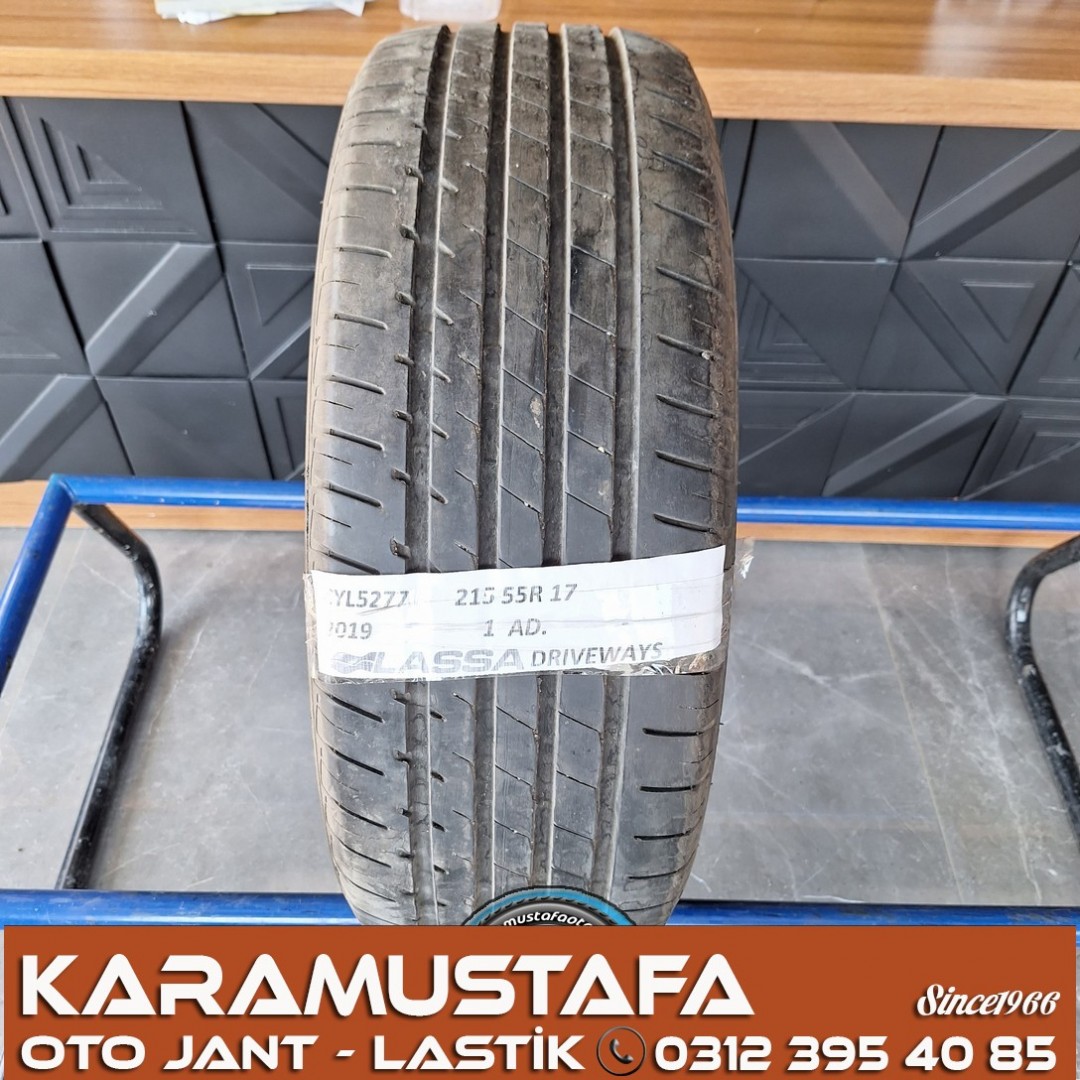 215 55 R 17 LASSA DRIVEWAYS 94W * 2019 * 1 ADET * CYL5277 **