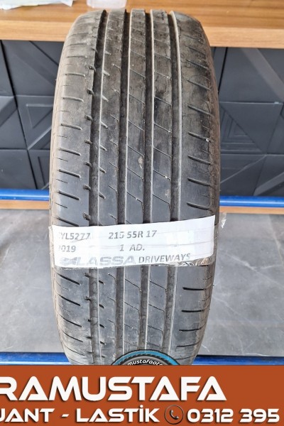 215 55 R 17 LASSA DRIVEWAYS 94W * 2019 * 1 ADET * CYL5277 **