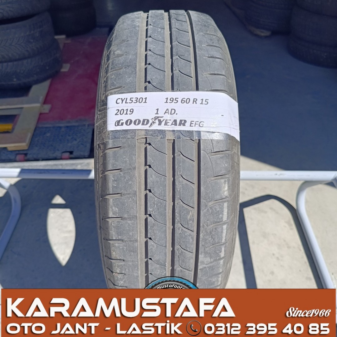 195 60 R 16 GOODYEAR EGP 89H * 2019 * 1 ADET * CYL5301 **
