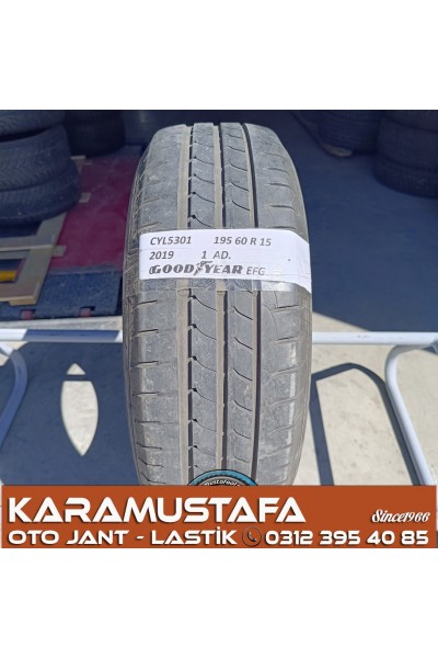 195 60 R 16 GOODYEAR EGP 89H * 2019 * 1 ADET * CYL5301 **