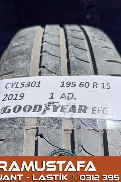 195 60 R 16 GOODYEAR EGP 89H * 2019 * 1 ADET * CYL5301 **