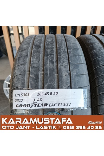 265 45 R 20 GOODYEAR EF1 SUV * 2017 * 1 ADET * CYL5303 **