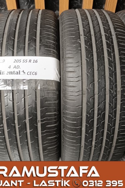205 55 R 16 CONTINENTAL ECO6 94V * 2020 * 4 ADET * CYL5319 **