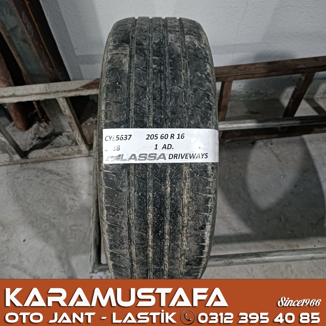 205 60 R 16 LASSA DERIVEWAYS 93H * 2018 * 1 ADET * CYL5637 **