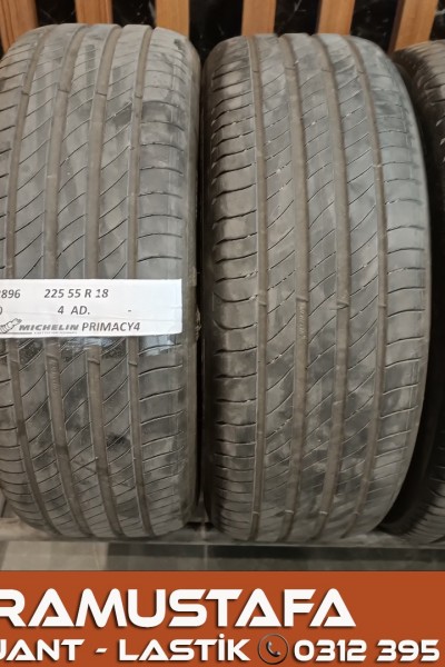 225 55 R 18 MICHELIN PRIMACY4 102W * 2020 * 4 ADET * CYL5896 **