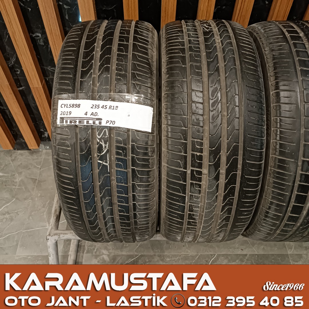 235 45 R 18 PIRELLI PZERO * 2019 * 4  ADET * CYL5898 **