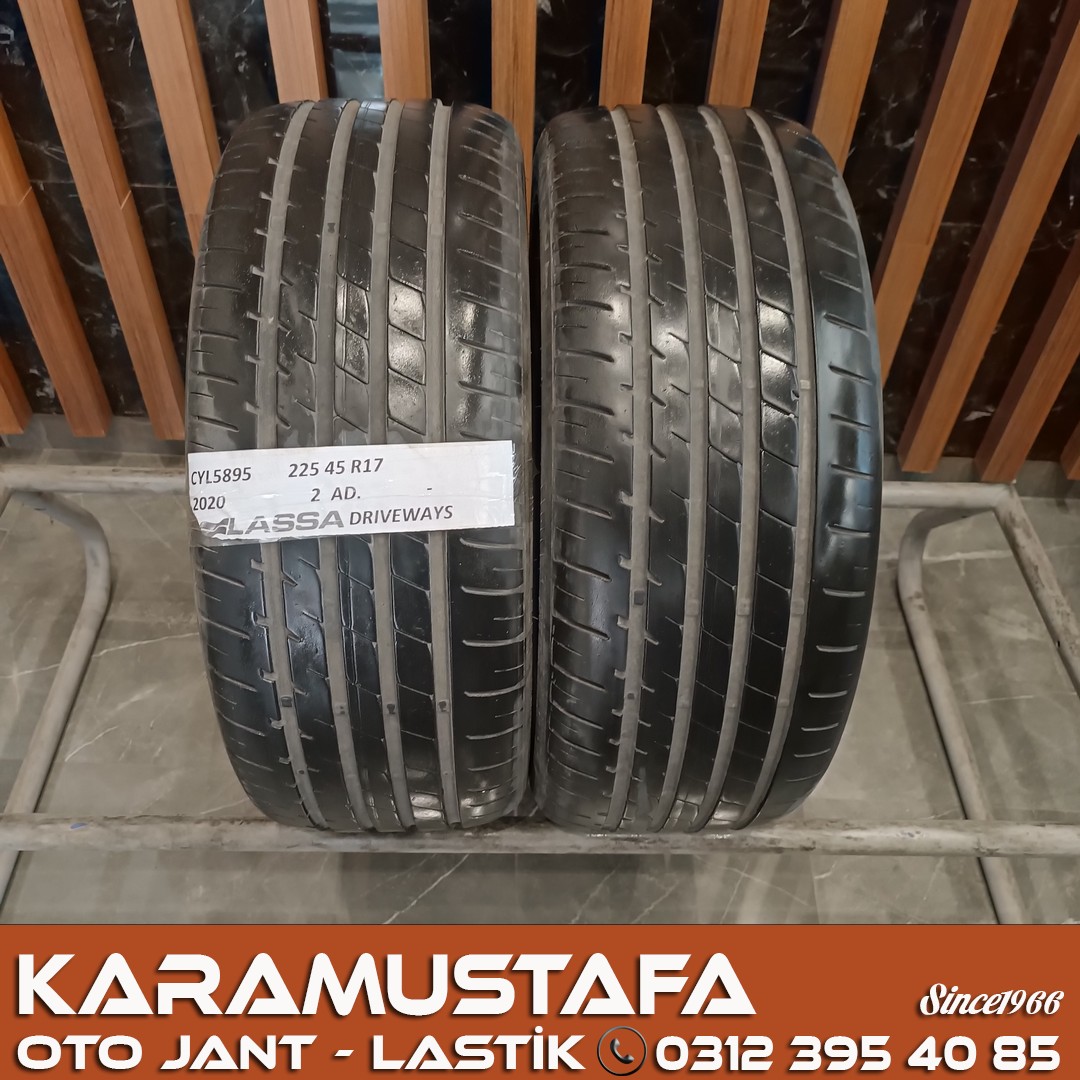 225 45 R 17 LASSA DRIVEWAYS 91W * 2020 * 2 ADET * CYL5899