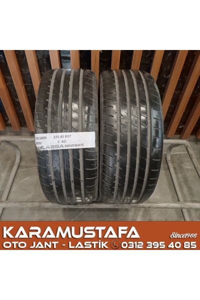 225 45 R 17 LASSA DRIVEWAYS 91W * 2020 * 2 ADET * CYL5899 **