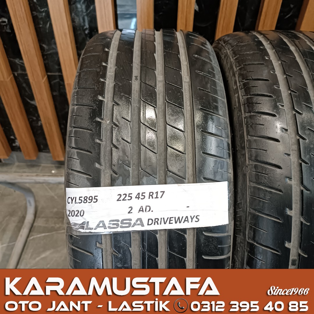 225 45 R 17 LASSA DRIVEWAYS 91W * 2020 * 2 ADET * CYL5899