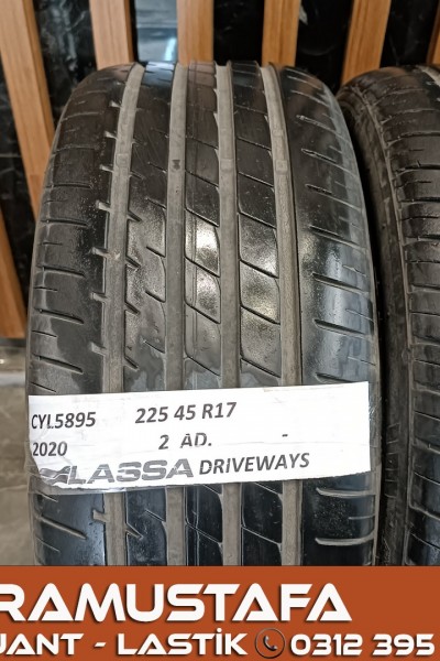 225 45 R 17 LASSA DRIVEWAYS 91W * 2020 * 2 ADET * CYL5899 **