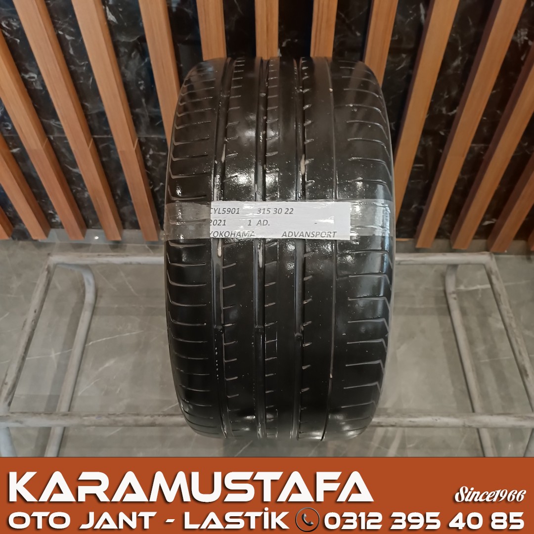 315 30 R 22 YOKOHOMA ADVANSPORT * 2021 * 1 ADET * CYL5901 **
