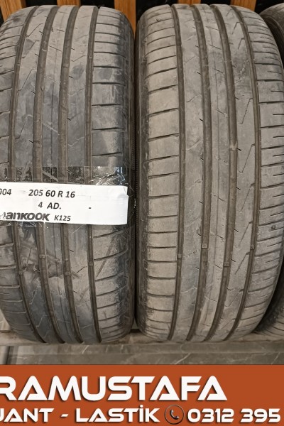 205 60 R 16 HANKOOK K125 92H * 2019 * 4 ADET * CYL5904 **