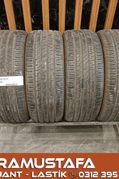 225 55 R 17 BARUM BRAVIS3 101Y * 2017 * 4 ADET * CYL5907 **