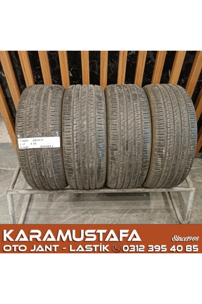 225 55 R 17 BARUM BRAVIS3 101Y * 2017 * 4 ADET * CYL5907 **