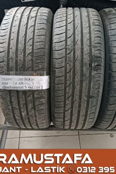 205 55 R 16 PC2 91V * 2010* 4 ADET * CYL5942 **