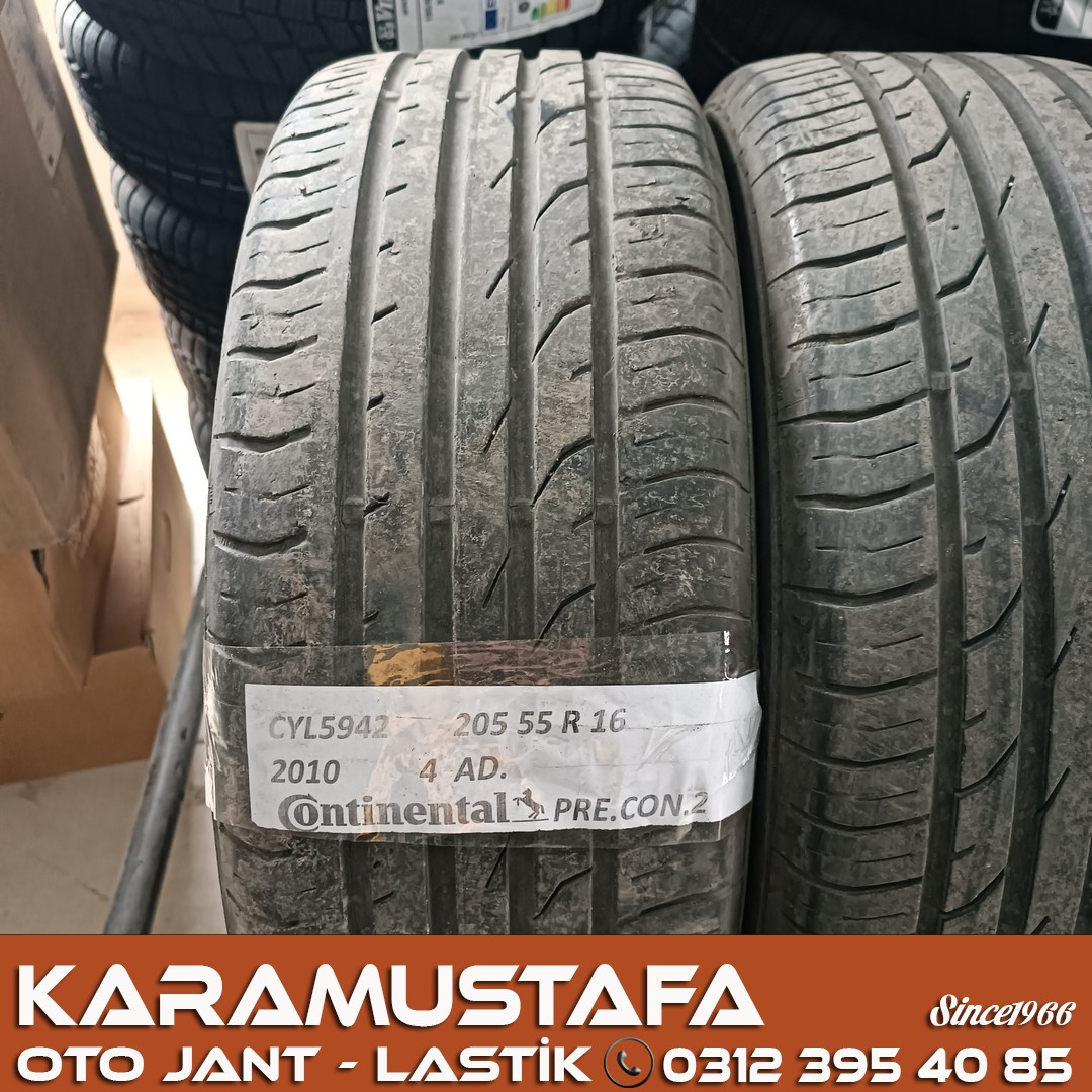 205 55 R 16 PC2 91V * 2010* 4 ADET * CYL5942