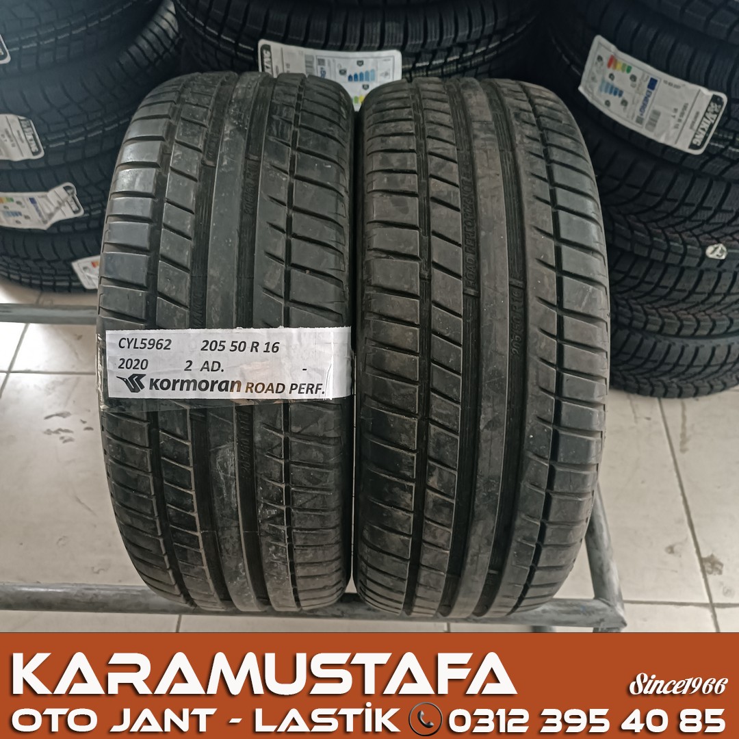 205 50 R 16 KORMORAN ROAD PERFORMANCE 87V * 2020 * 2 ADET * CYL5962