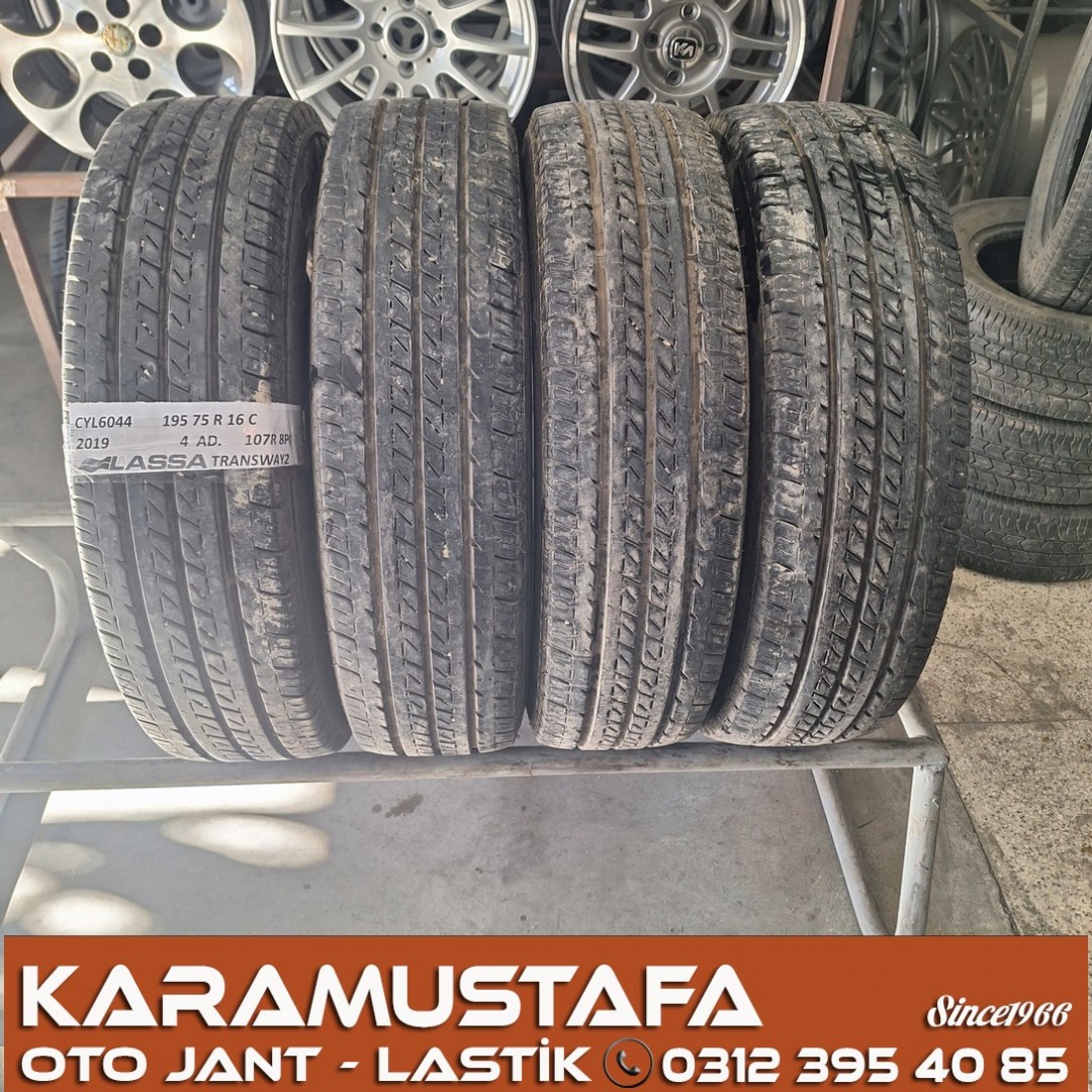 195 75 R 16 LASSA TRANSWAY2 107R * 2019 * 4 ADET * CYL6044