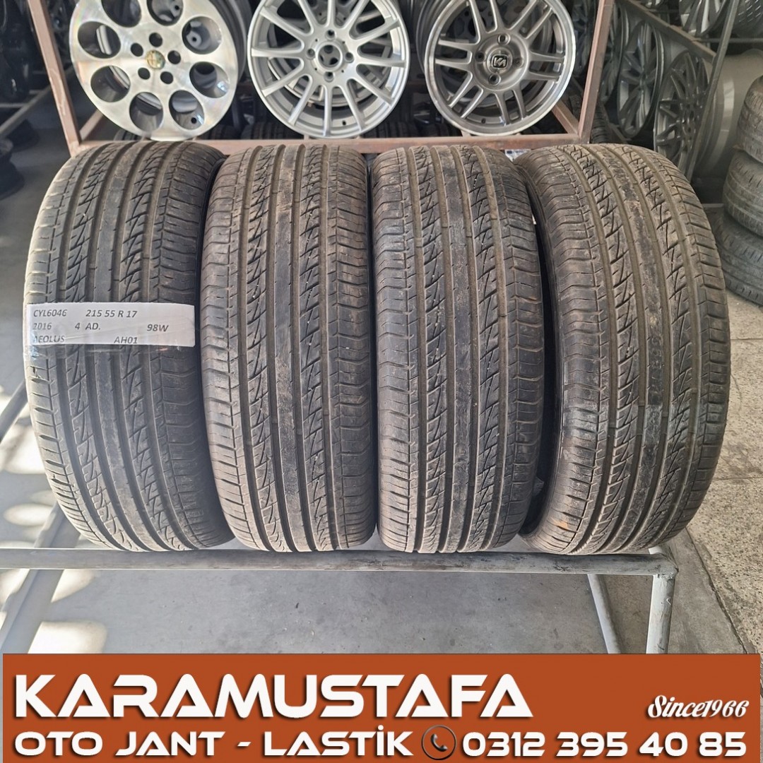 215 55 R 17 AEOULUS AH01 98W * 2016 * 4 ADET * CYL6046