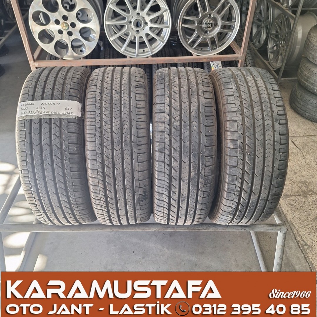 215 55 R 17 GOODYEAR SP 94V * 2022 * 4 ADET * CYL6048
