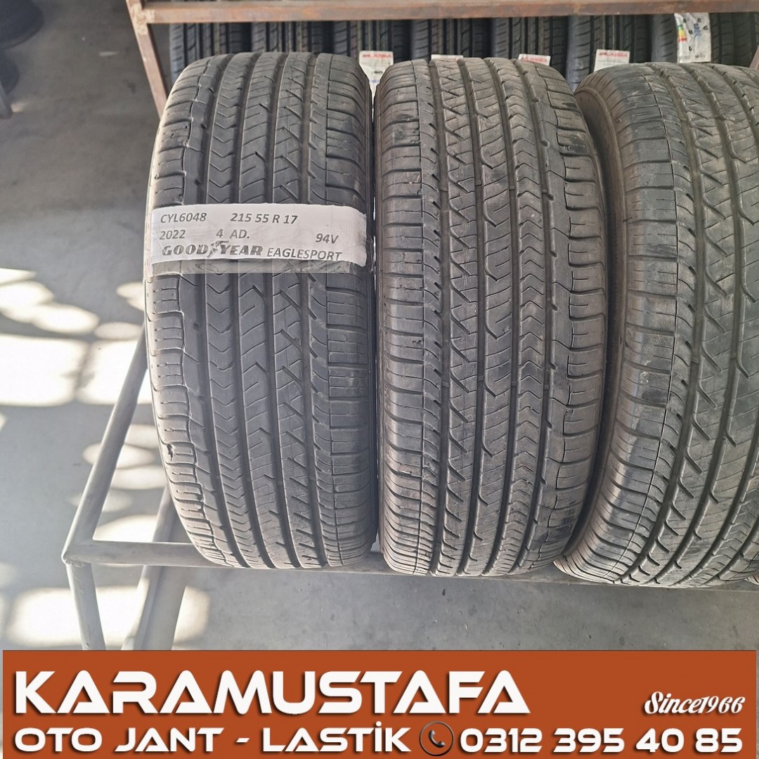 215 55 R 17 GOODYEAR SP 94V * 2022 * 4 ADET * CYL6048