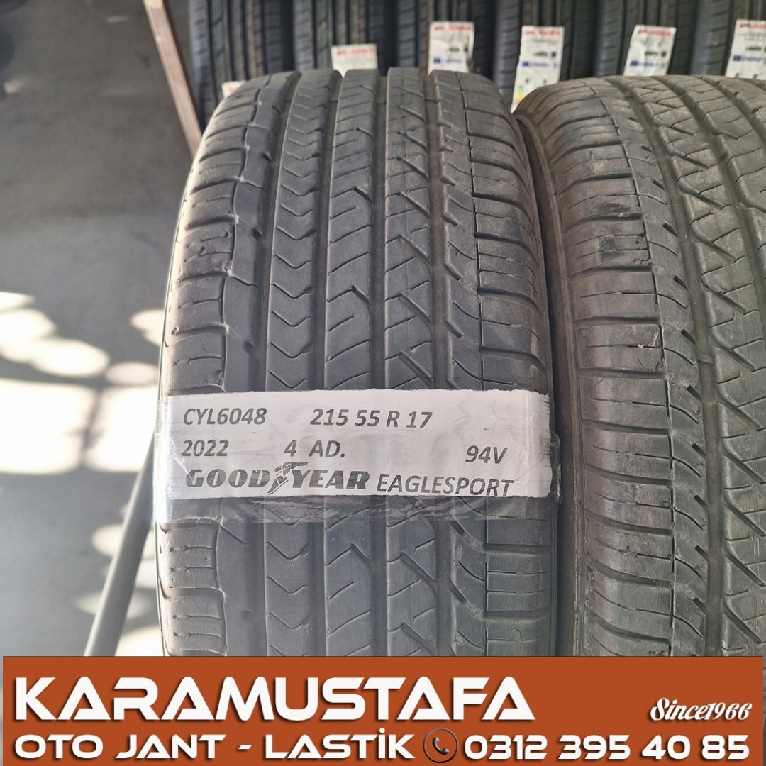 215 55 R 17 GOODYEAR SP 94V * 2022 * 4 ADET * CYL6048