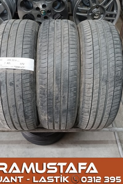205 55 R 19 MICHELIN PRIMACY 97V * 2017 * 3 ADET * CYL6085 **