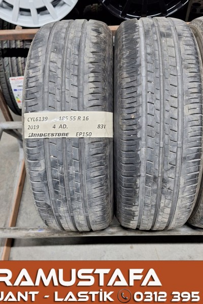 185 55 R 16 BRIDGESTONE EP150 83V * 2019 * 4 ADET * CYL6139