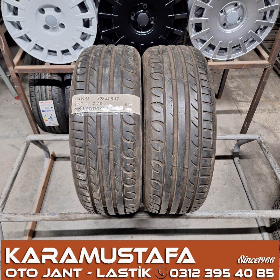 205 55 R 17 KORMORAN UHP 95V * 2022 * 2 ADET * CYL6141