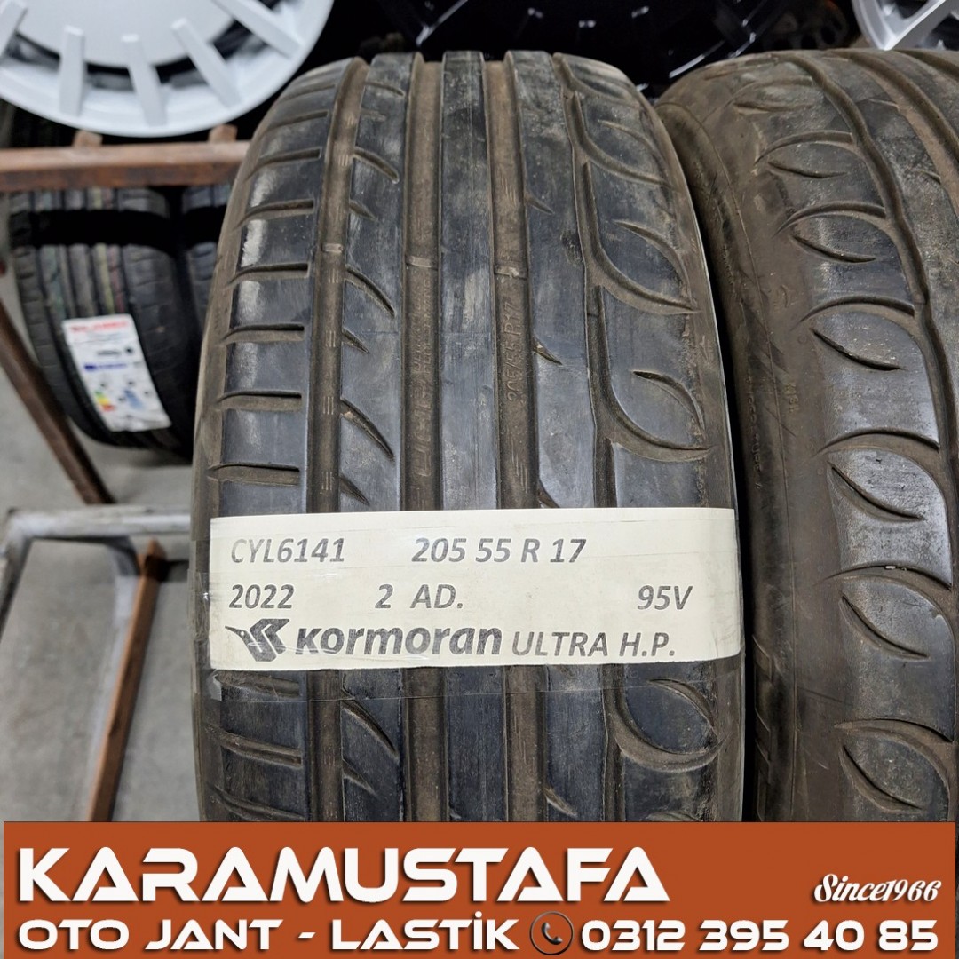 205 55 R 17 KORMORAN UHP 95V * 2022 * 2 ADET * CYL6141