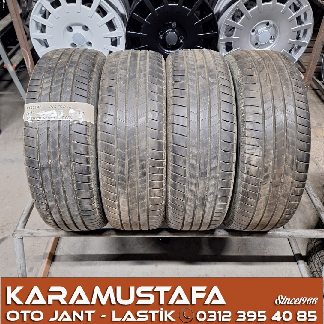 215 65 R 16 BRIDGESTONE T005 98H * 2022 * 4 ADET * CYL6142