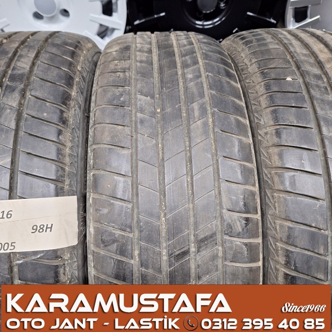 215 65 R 16 BRIDGESTONE T005 98H * 2022 * 4 ADET * CYL6142