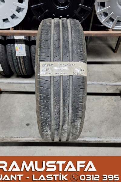 215 60 R 16 DUNLOP EC300+ 95V * 2015 * 1 ADET * CYL6145