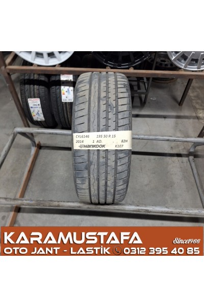 195 50 R 15 HANKOOK K107 82H * 2014 * 1 ADET * CYL6146