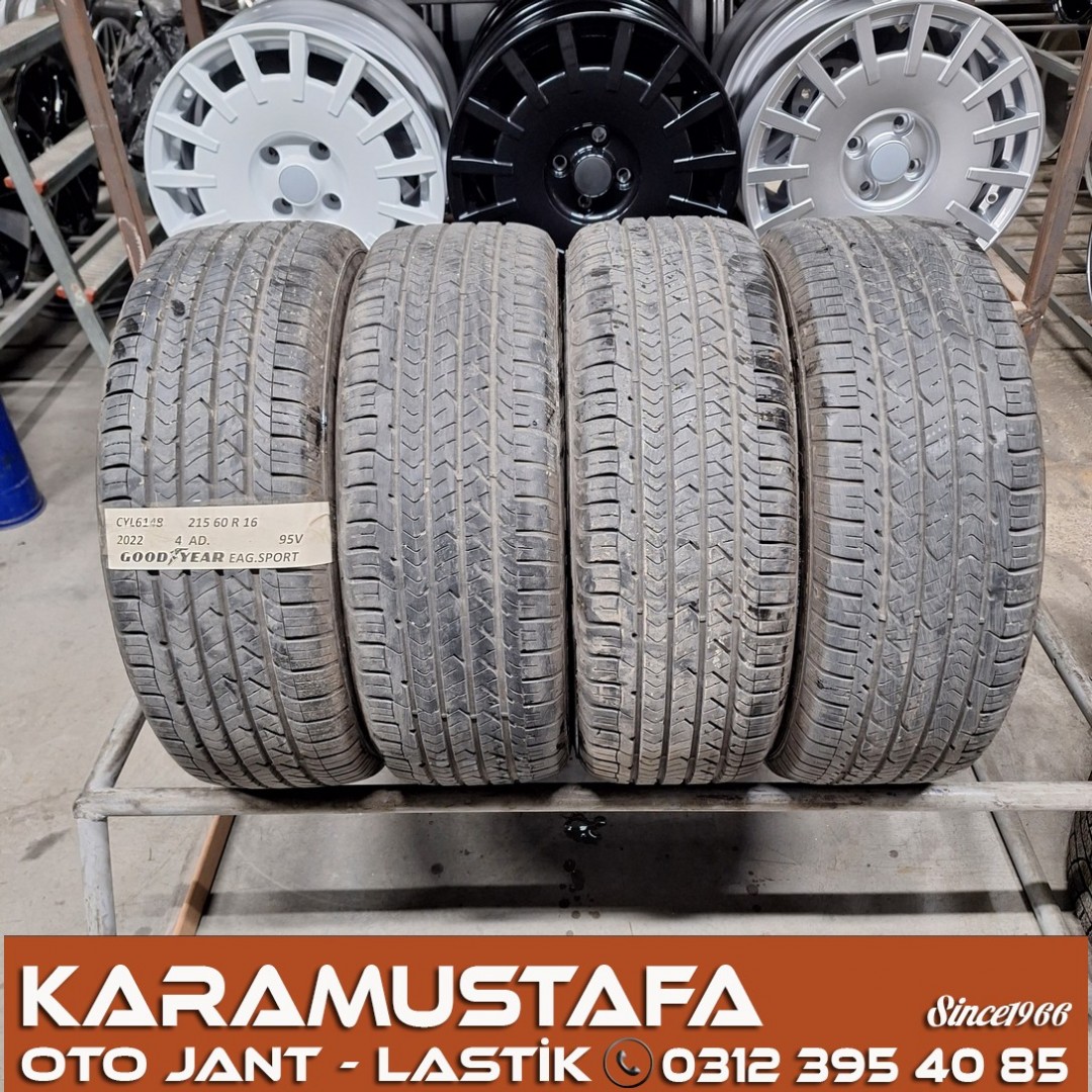 215 60 R 16 GOODYEAR EGSP 95V * 2022 * 4 ADET * CYL6148