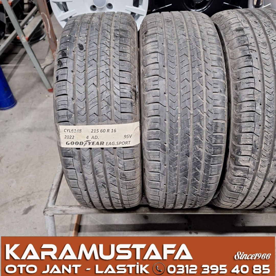 215 60 R 16 GOODYEAR EGSP 95V * 2022 * 4 ADET * CYL6148